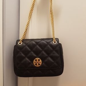 Authentic Tory Burch small Willa shoulder bag
